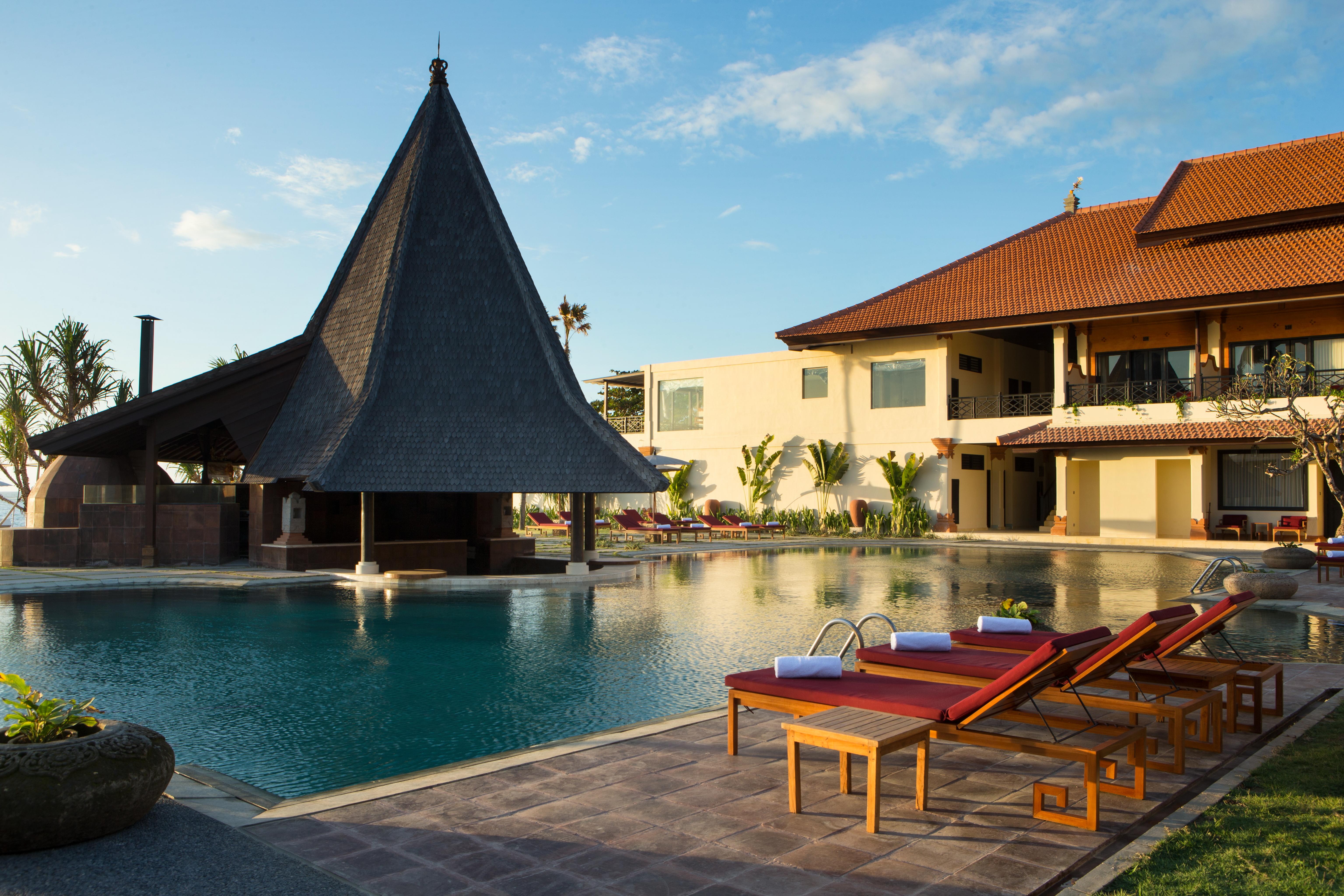 נוסא דואה Sadara Resort מראה חיצוני תמונה The swimming pool at the hotel
